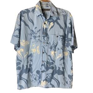 Havanera Mens Rayon Tropical Hawaiian Shirt Small Travel Coastal Cruise Resort